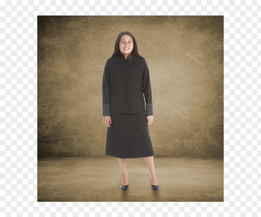 Dress Waist Outerwear Coat Sweater PNG
