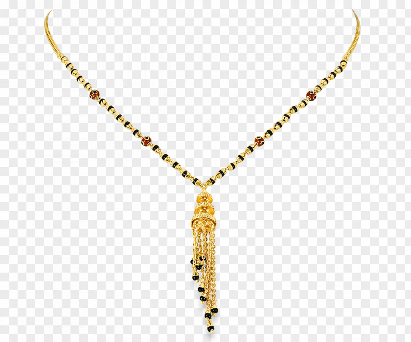 Jewellery Mangala Sutra Gold Carat Necklace PNG