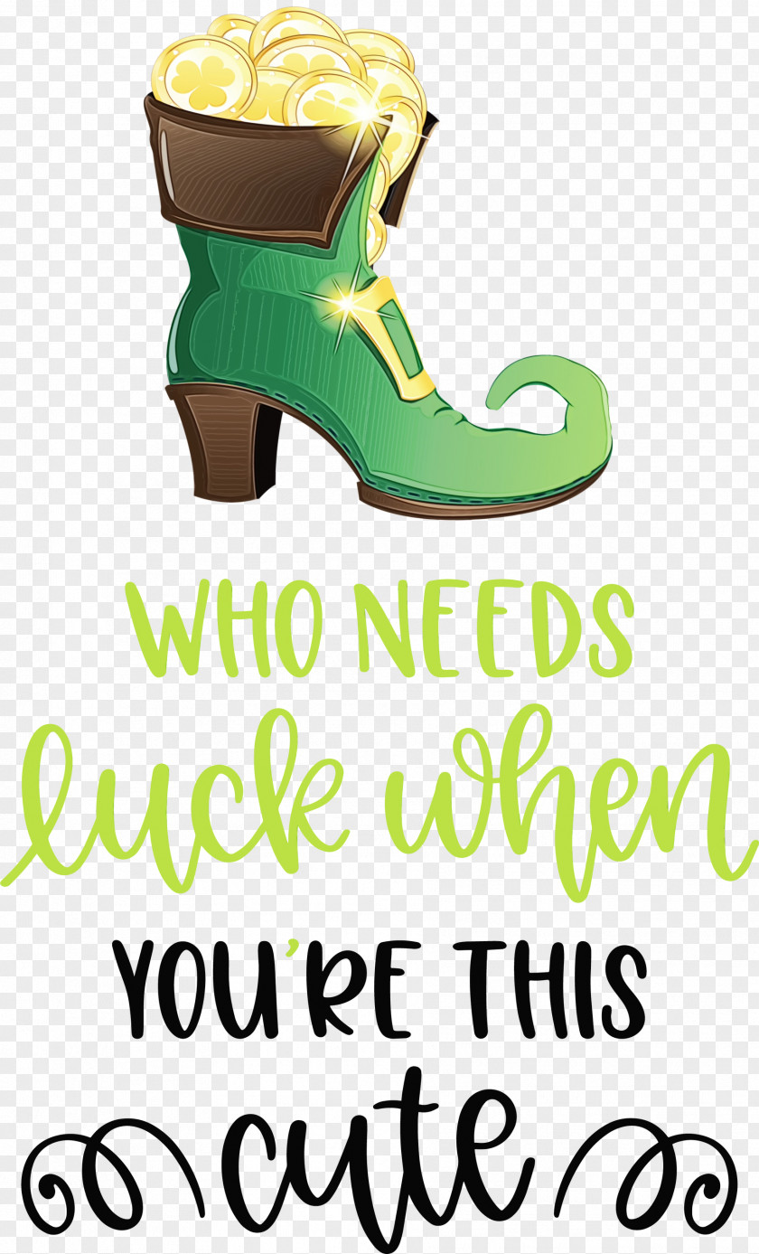 Logo Shoe Green Text Line PNG