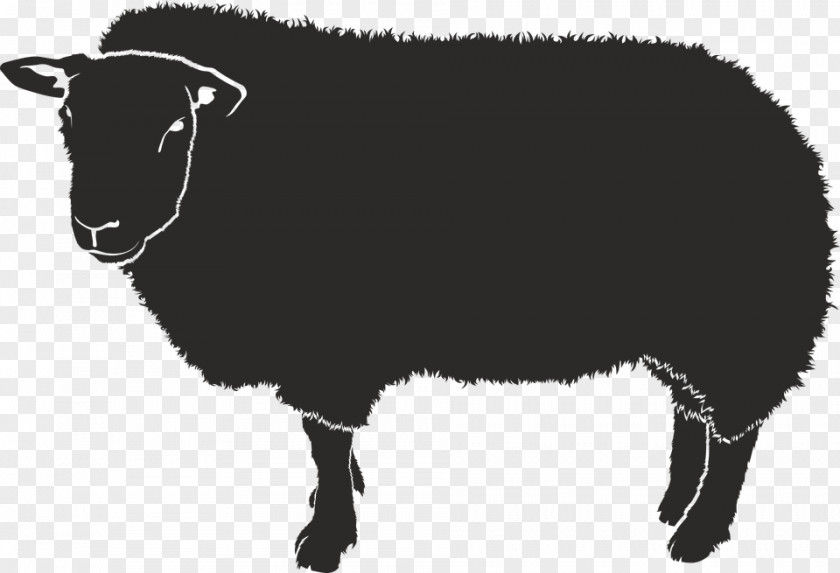 Sheep Silhouette Clip Art PNG