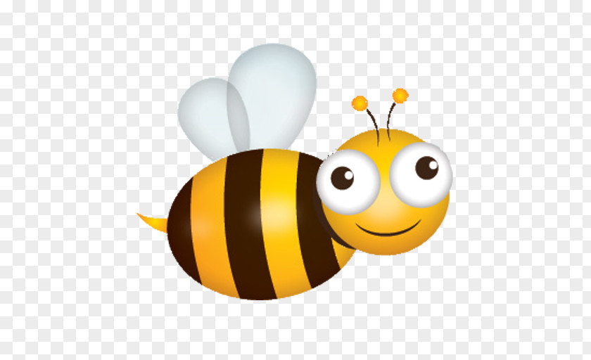 Bee Honey Vector Graphics Illustration Clip Art PNG