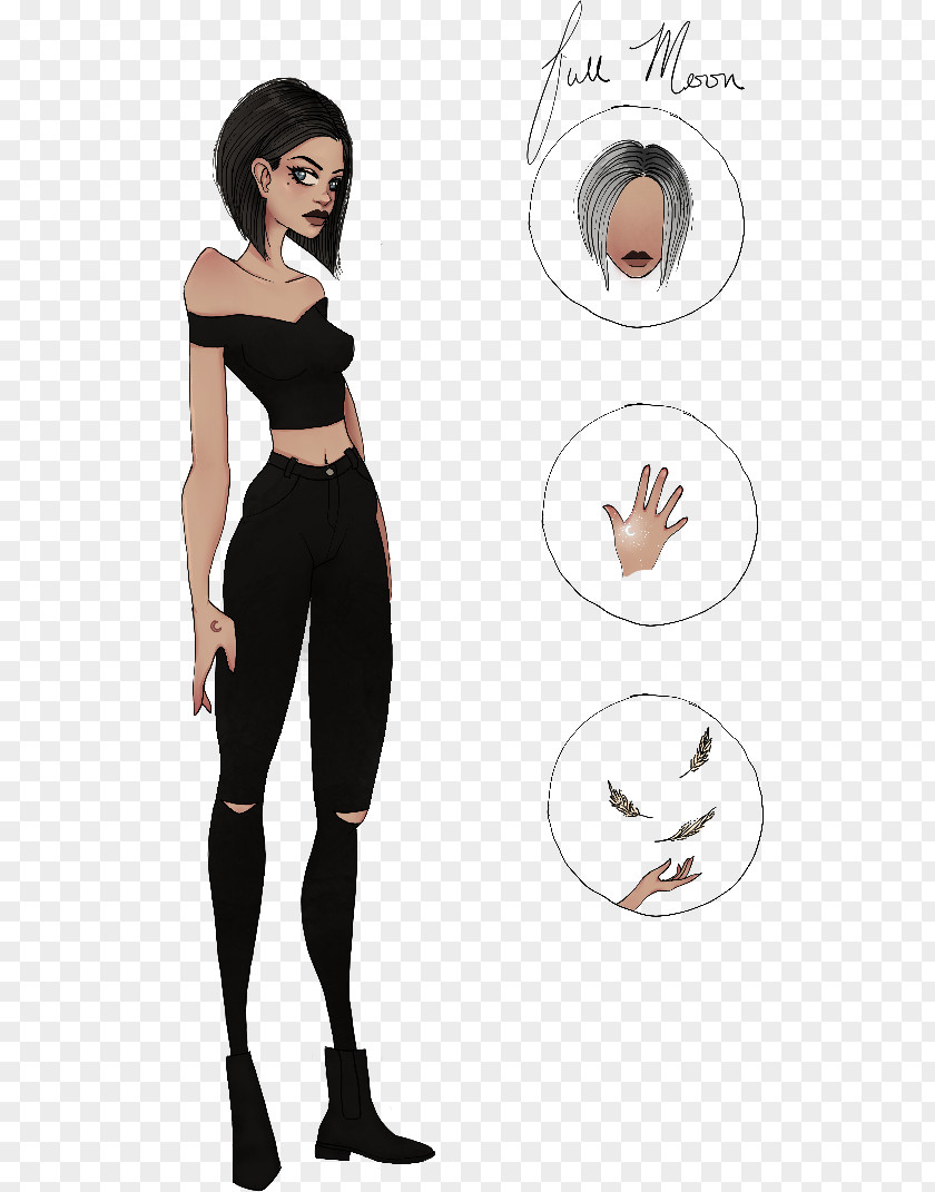 Diana Lol Leggings Shoulder Cartoon Character PNG