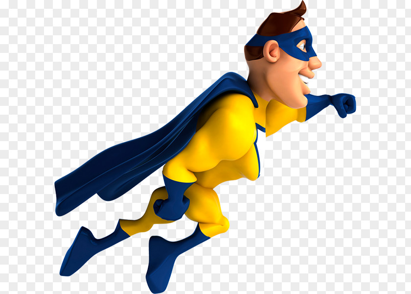 Flying Superhero Figurine Action & Toy Figures Digital Marketing PNG