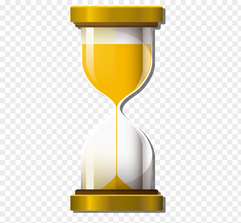 Hourglass Vector Sunlit Icon PNG