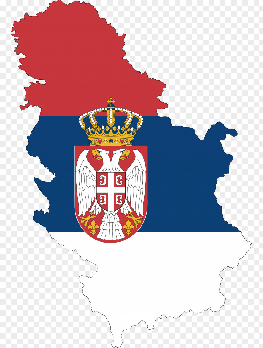 Map Flag Of Serbia And Montenegro PNG