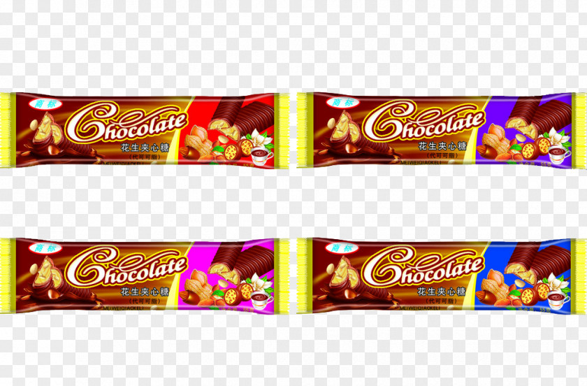 Peanut Chocolate Sandwich Bar Butter Cookie PNG