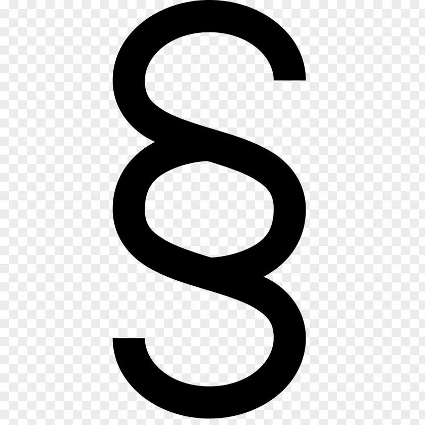 Symbol Paragraph Section Sign Pilcrow PNG