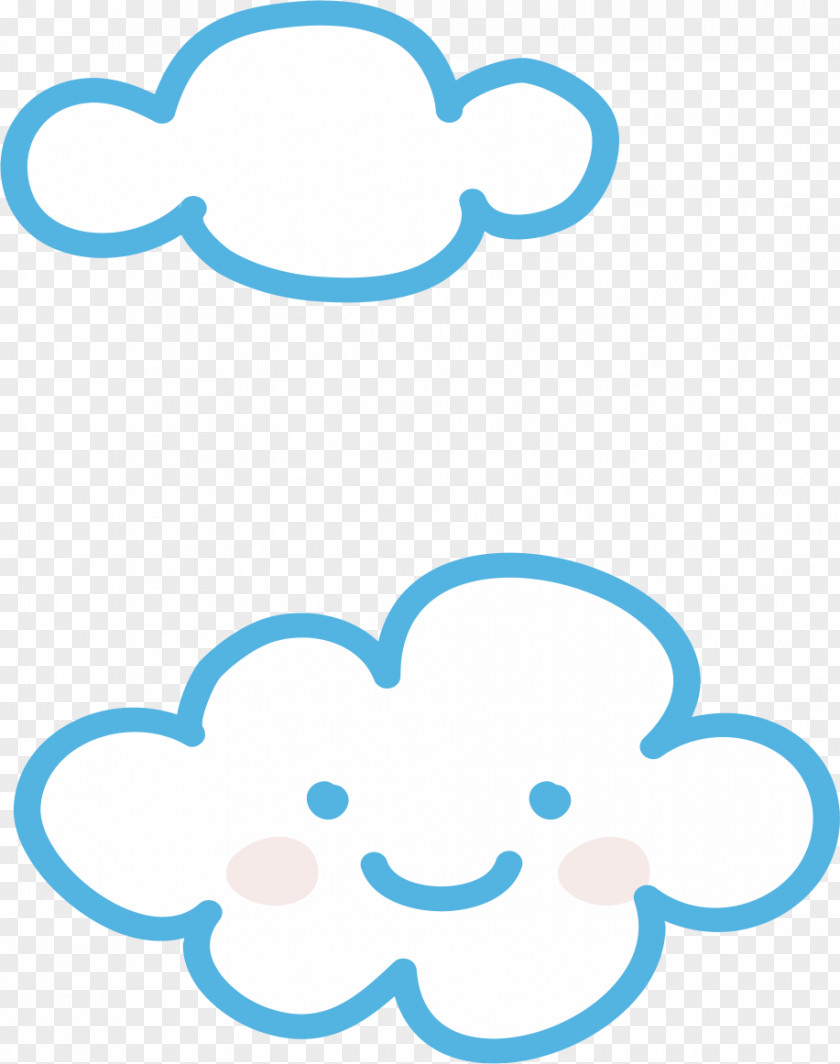 Creative Cute Clouds Cartoon Cloud Iridescence Speech Balloon PNG