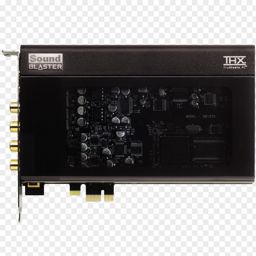 Creative Sound Blaster X-Fi Titanium HD Digital Audio Cards & Adapters PNG