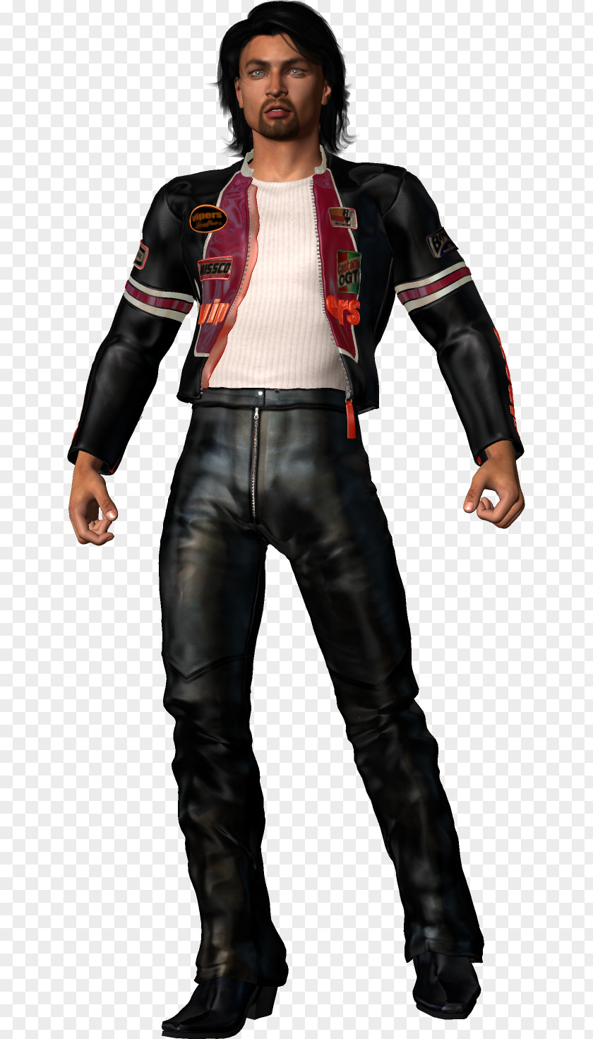 Funcky Leather Jacket PNG