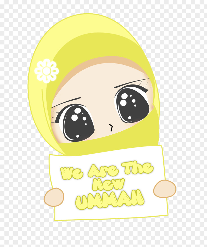 Islam Muslim Cartoon Hijab PNG