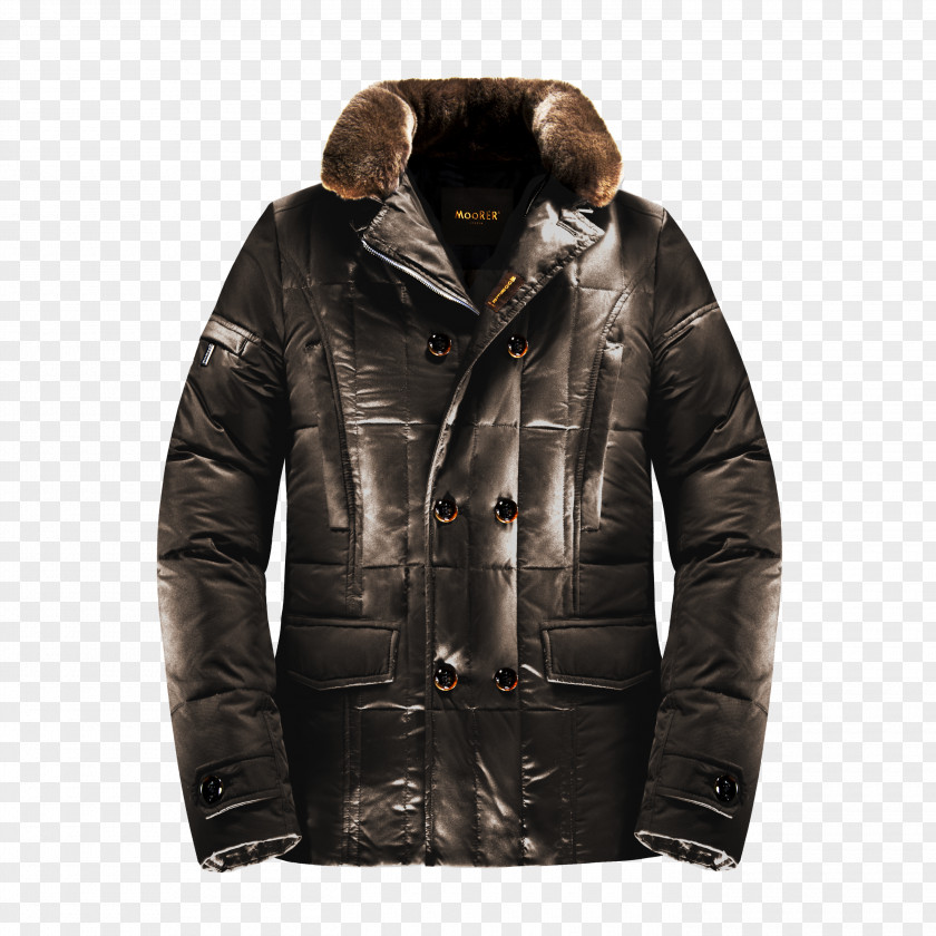 Jacket Leather Fur Clothing Coat PNG