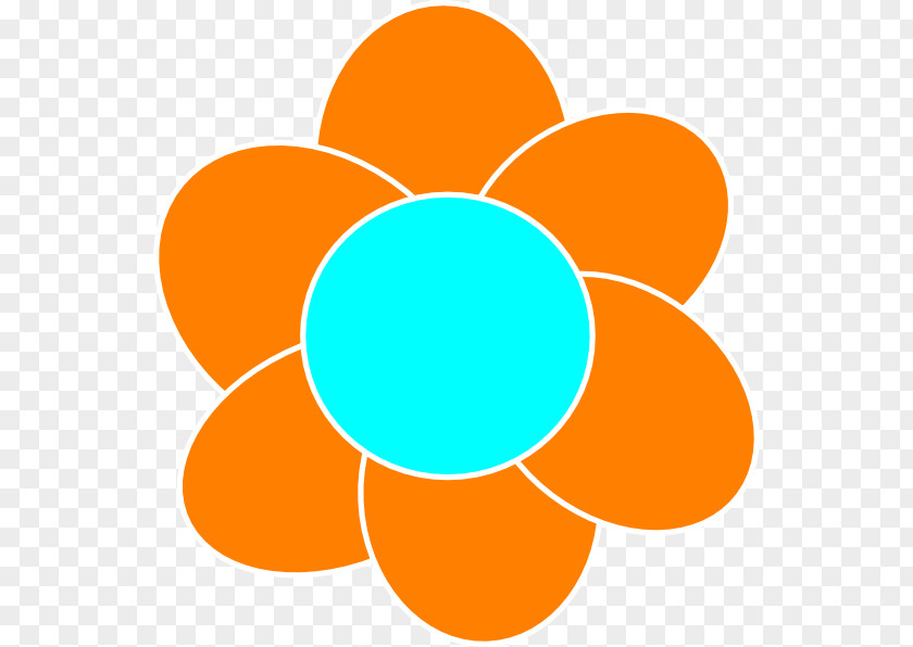 Orange Flower Royalty-free Clip Art PNG