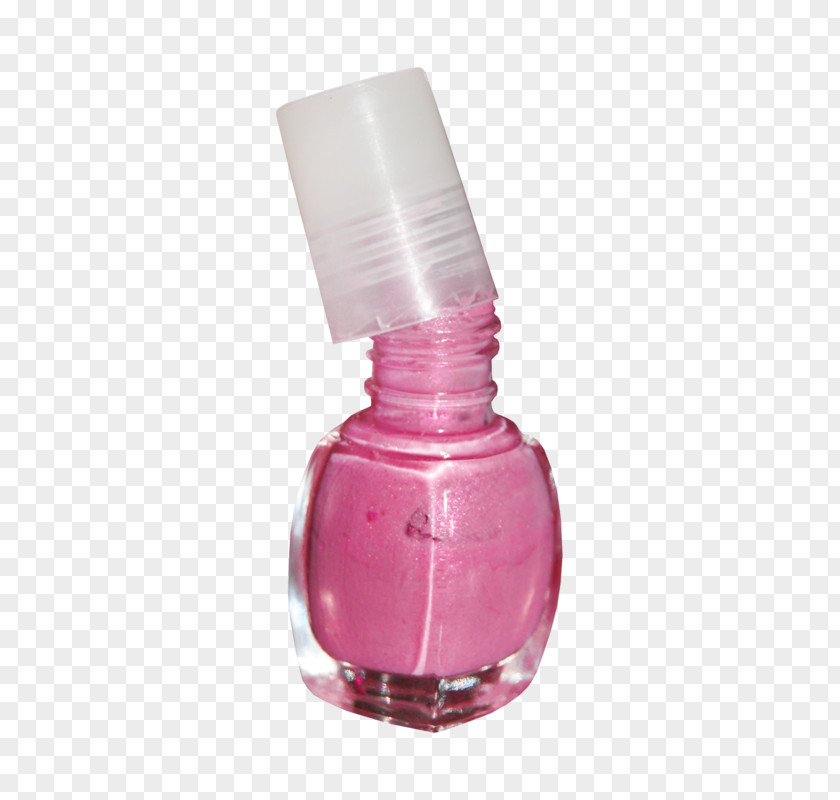 Pink Nail Polish Cosmetics PNG
