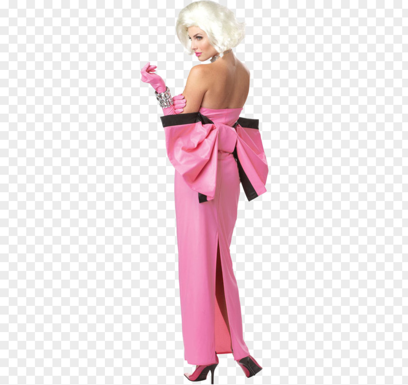 Dress Costume Marilyn Monroe's Pink Diamonds Are A Girl's Best Friend PNG