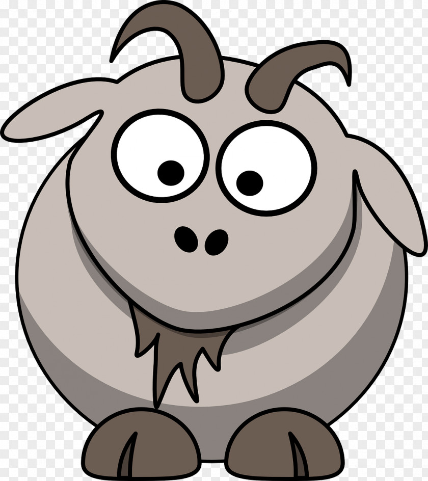 Goat Boer Sheep Cartoon Clip Art PNG