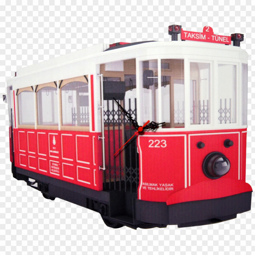 Train Trolley Railroad Car Tünel Taksim Square PNG