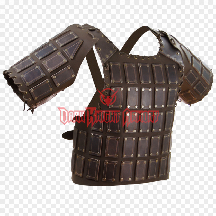 Brown Breastplate Armour Pocket PNG