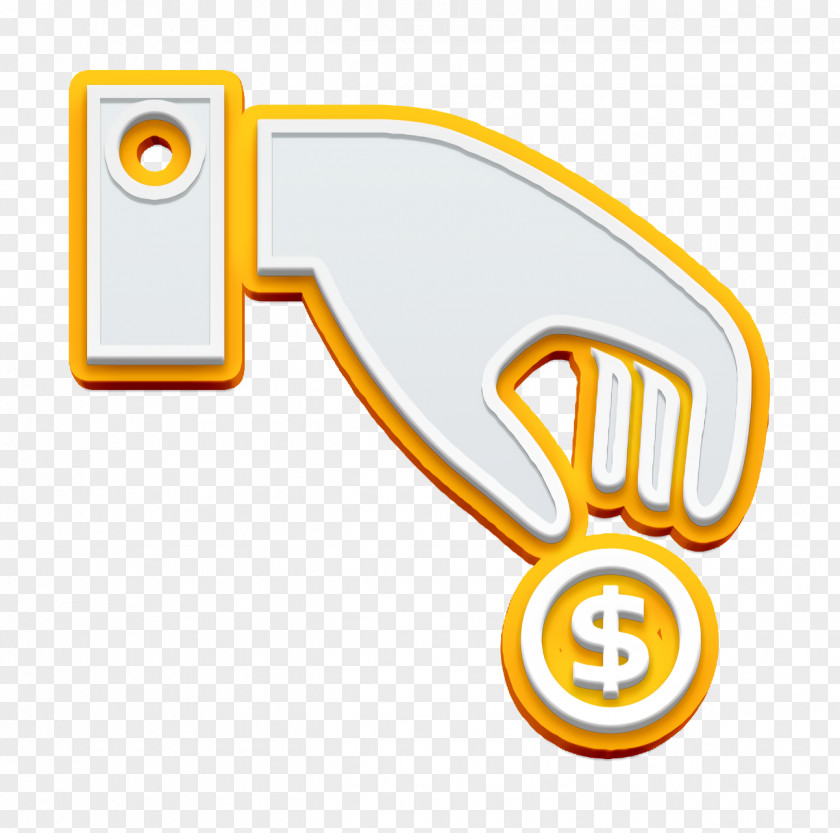 Business Icon Give Money Coin PNG