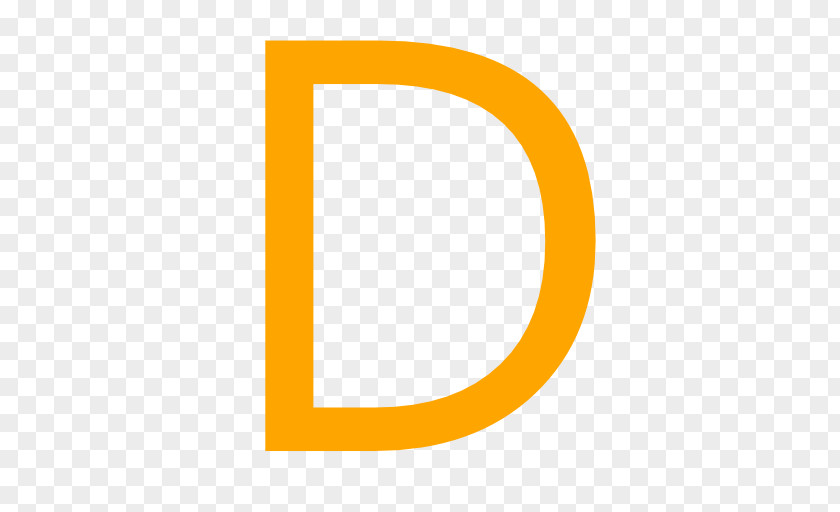 Letter D Line Point Angle Pattern PNG