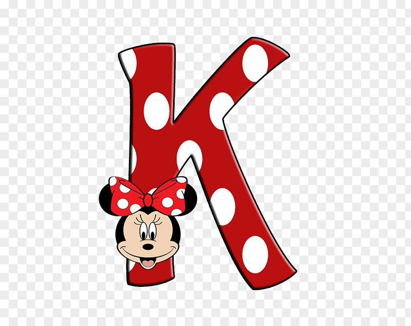 Minnie Mouse Letter Alphabet Clip Art PNG