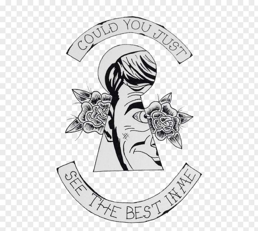 Neck Deep Drawing Music Tattoo PNG Tattoo, Blink 182 clipart PNG