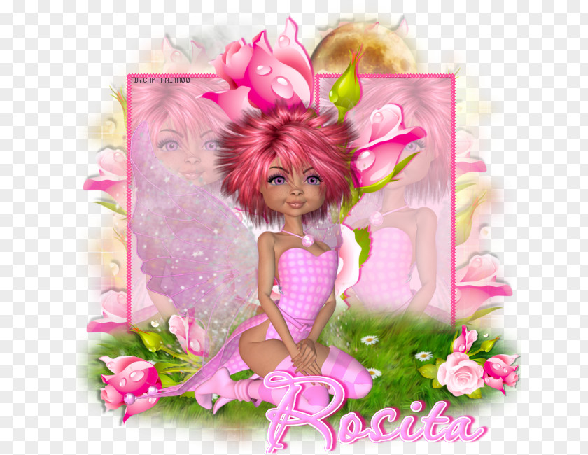 Barbie Floral Design Fairy Cut Flowers Rose Family PNG