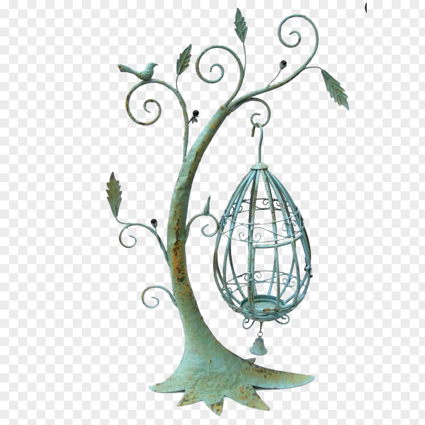Iron Cage Birdcage Illustration PNG