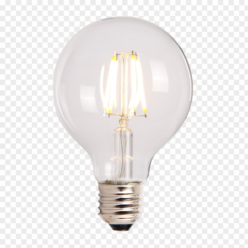 Led Filament Incandescent Light Bulb Foco LED Lamp PNG