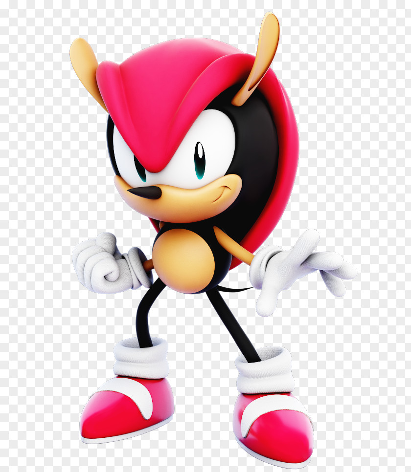 Sonic Mania Mighty The Armadillo Male Figurine PNG