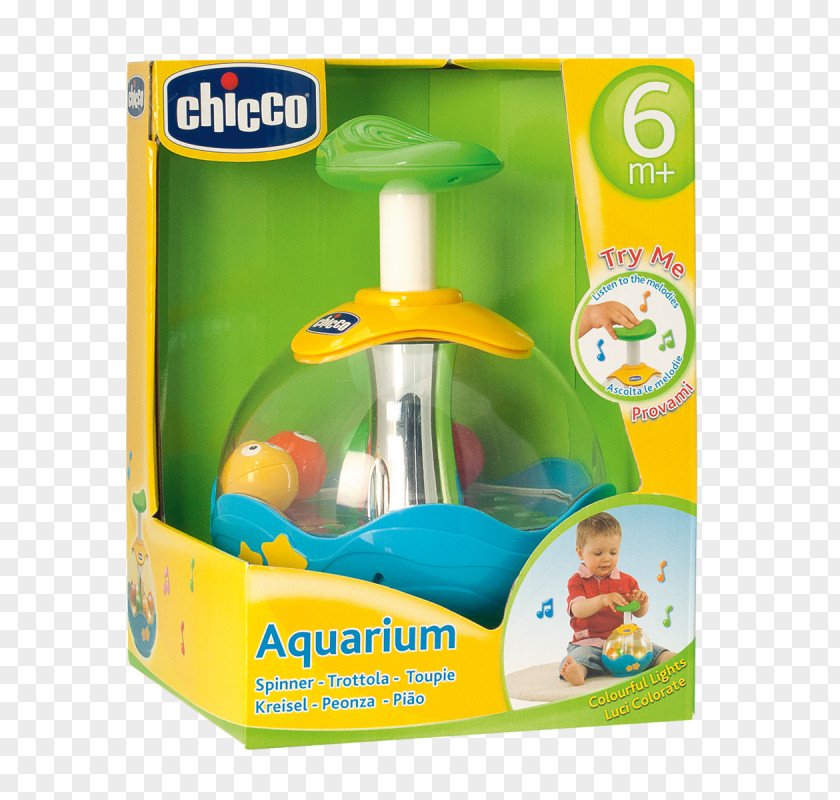 Toy Chicco Aquarium Spinner Spinning Tops PNG