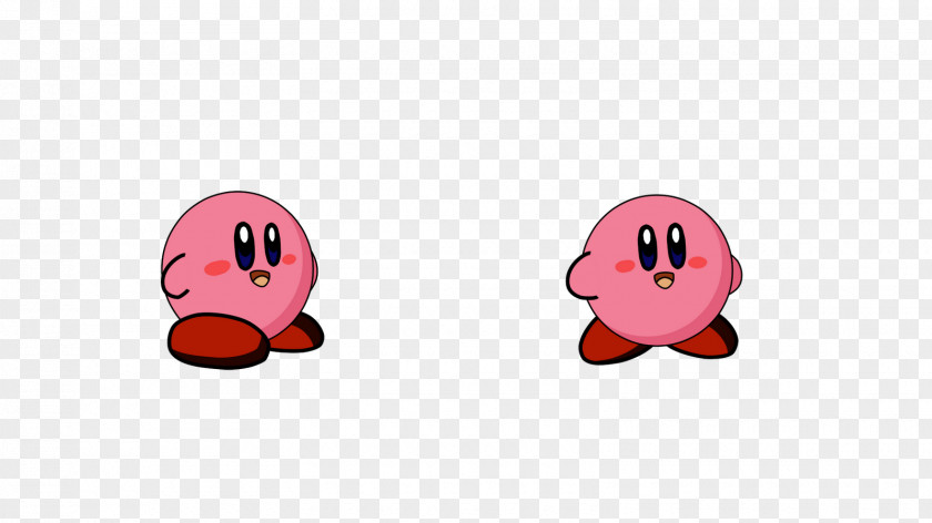 Kirby Cartoon Cheek Nose Clip Art PNG
