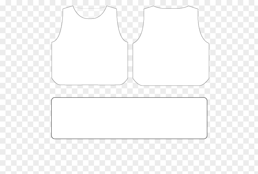 M Paper Pattern Product DesignBib Sleeve Black & White PNG