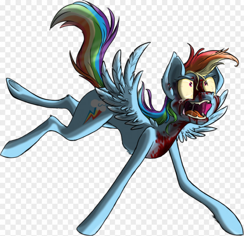 Rainbow Dash Drawing PNG