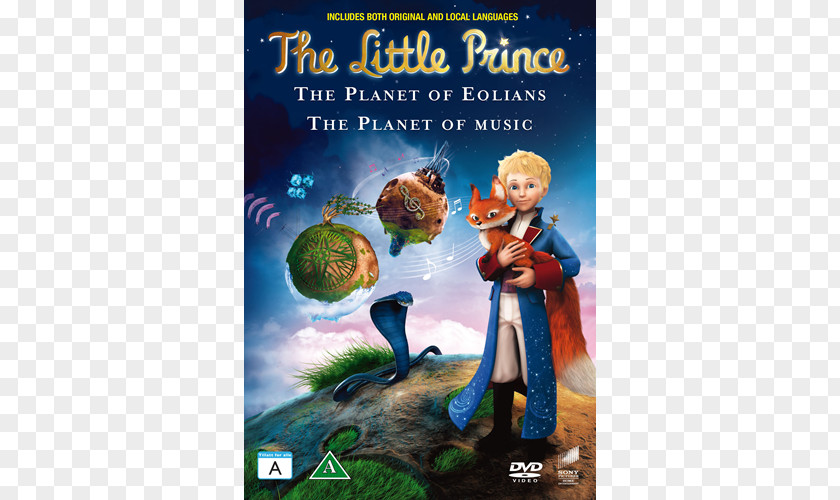 The Little Prince Planet Animated Film Fox DVD Rose PNG