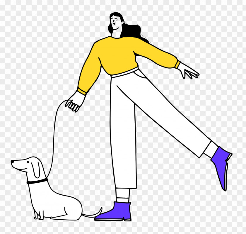 Walking The Dog PNG