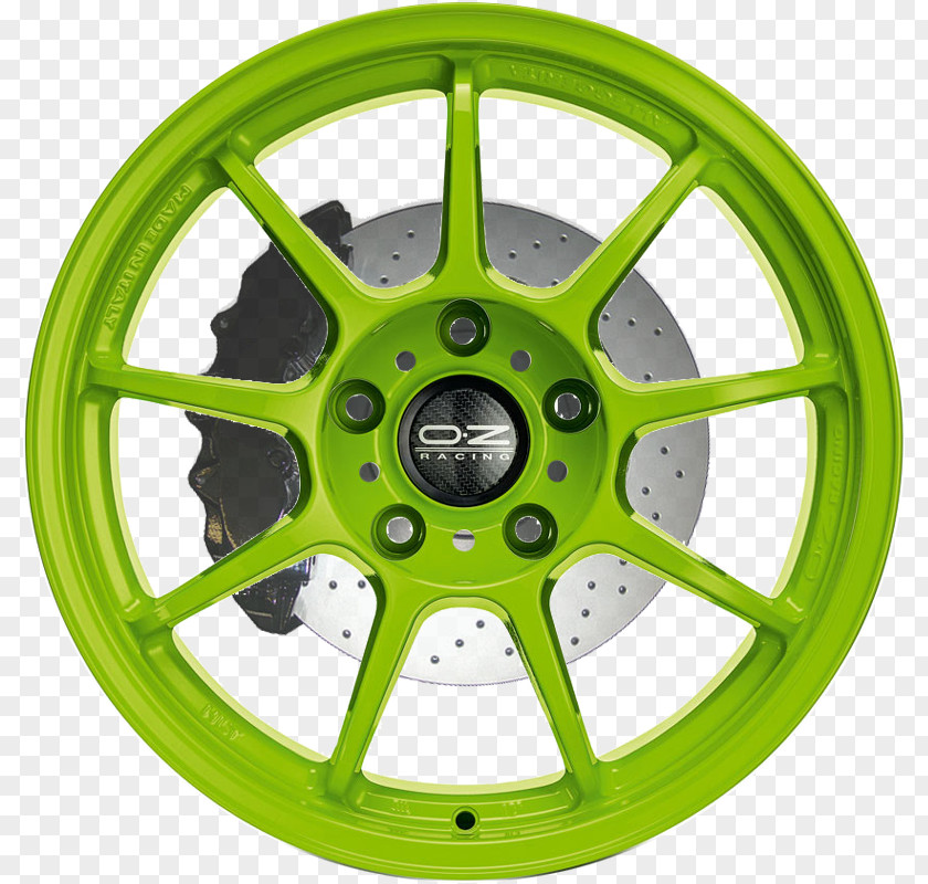 Alloy Wheel OZ Group Spoke Tire PNG
