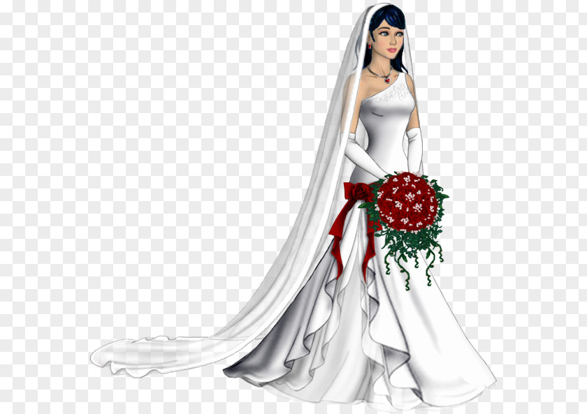 Bride Wedding Dress Marinette PNG