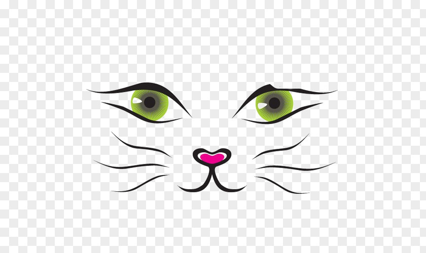 Cute Cat Face Kitten Clip Art PNG
