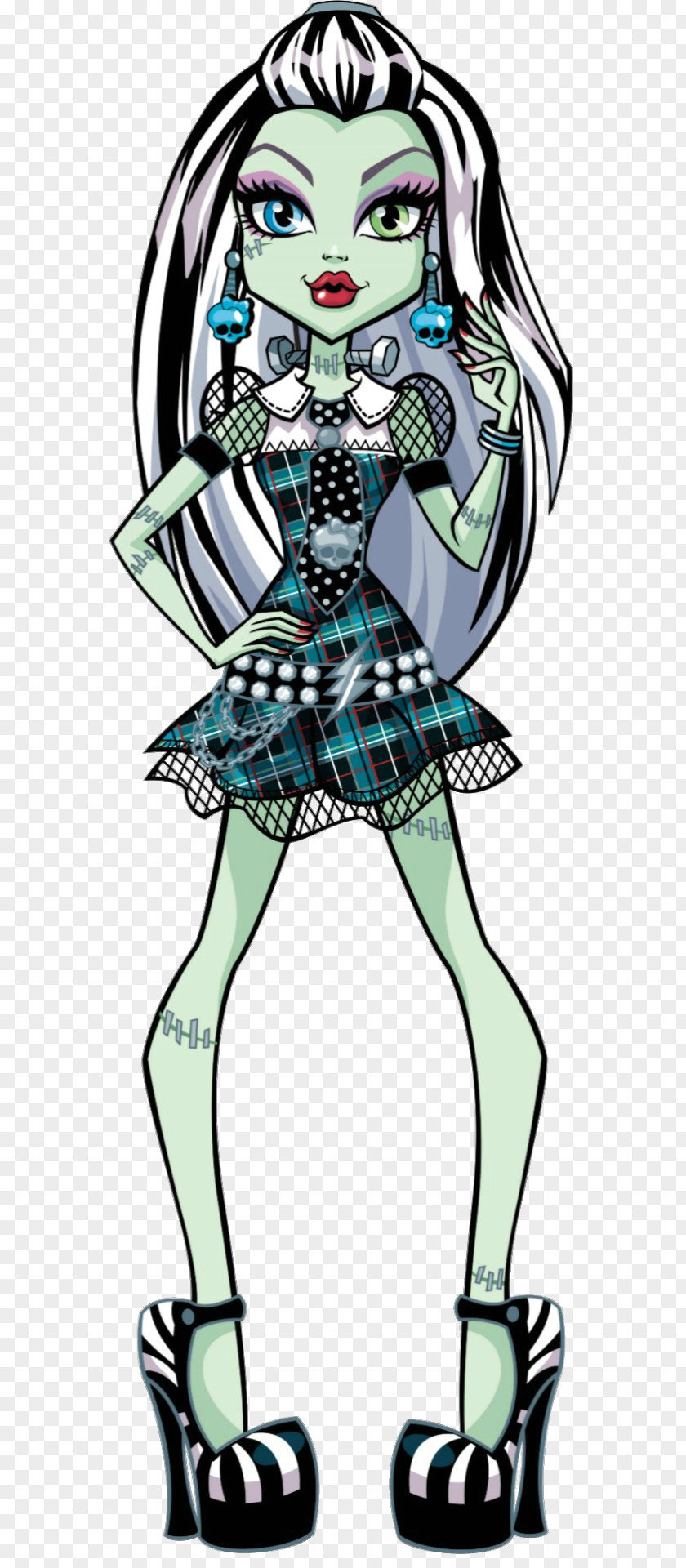 Doll Frankie Stein Frankenstein's Monster High Character PNG