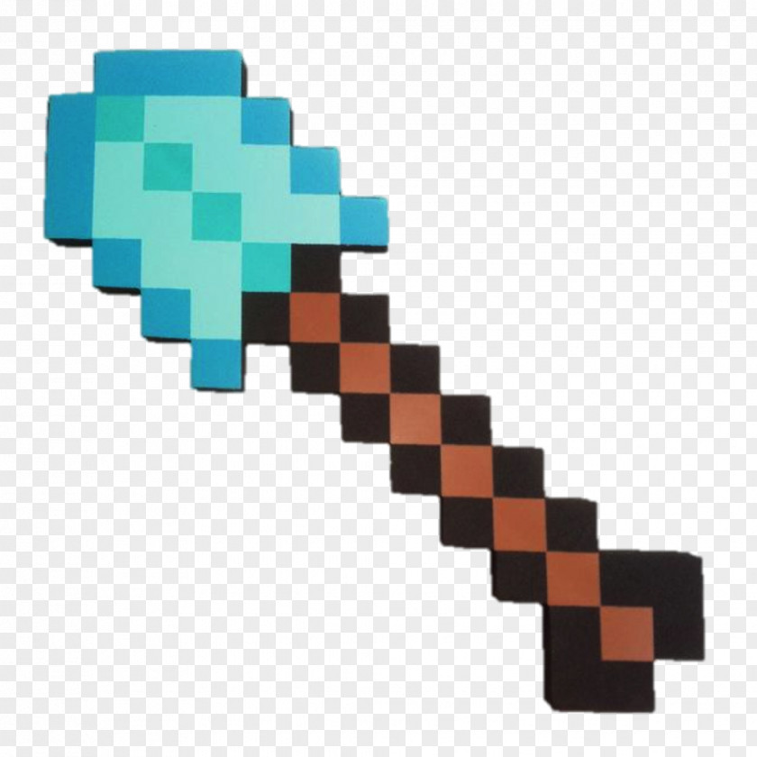 Pick And Shovel Minecraft Pickaxe Toy PNG
