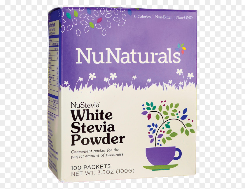 White Powder Stevia Sugar Substitute Taste Liquid PNG