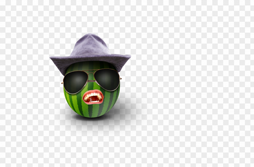 Funny Watermelon Hami Melon PNG