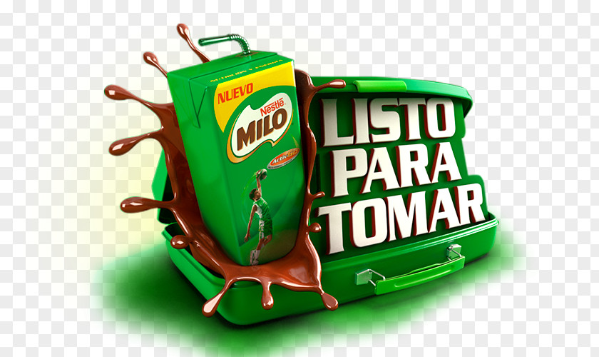 Logo Milo Brand Nestlé Pieza Gráfica PNG
