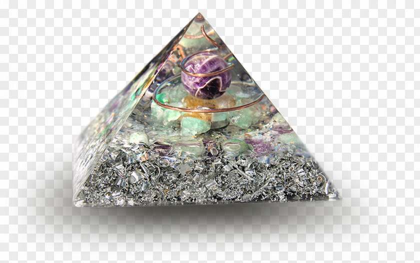 Octaedro Amethyst Crystal PNG