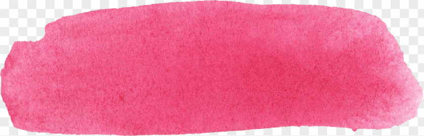 Pink Watercolor Brush Hat PNG