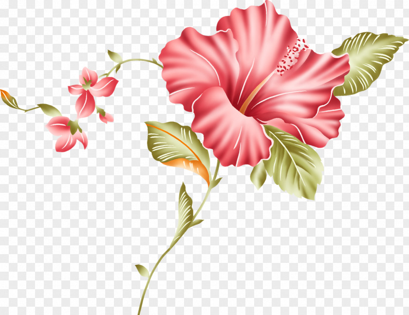Plum Flower Floral Design Clip Art PNG