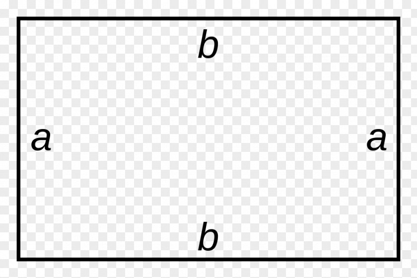 Rectangle Perimeter Geometry Mathematics PNG