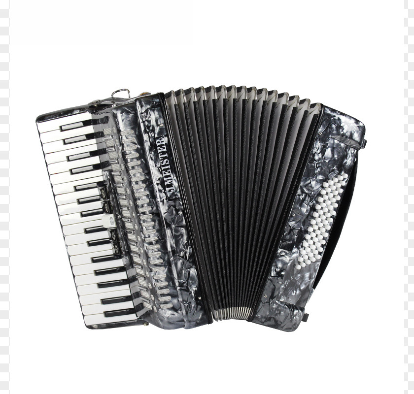 Accordion Silver Trikiti Germany Musical Instrument PNG