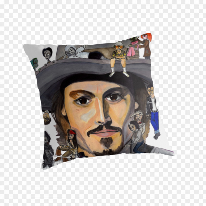 Johnny Depp Cushion T-shirt Throw Pillows Hoodie PNG